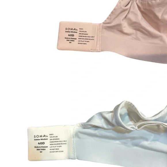 Set of Two Soma Women’s Size 40D Bras EUC - Picture 4 of 4